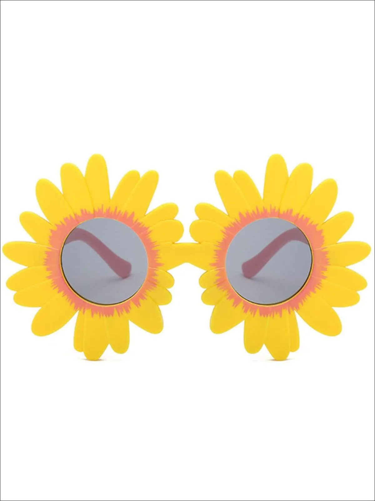 Girls Round Flower Sunglasses