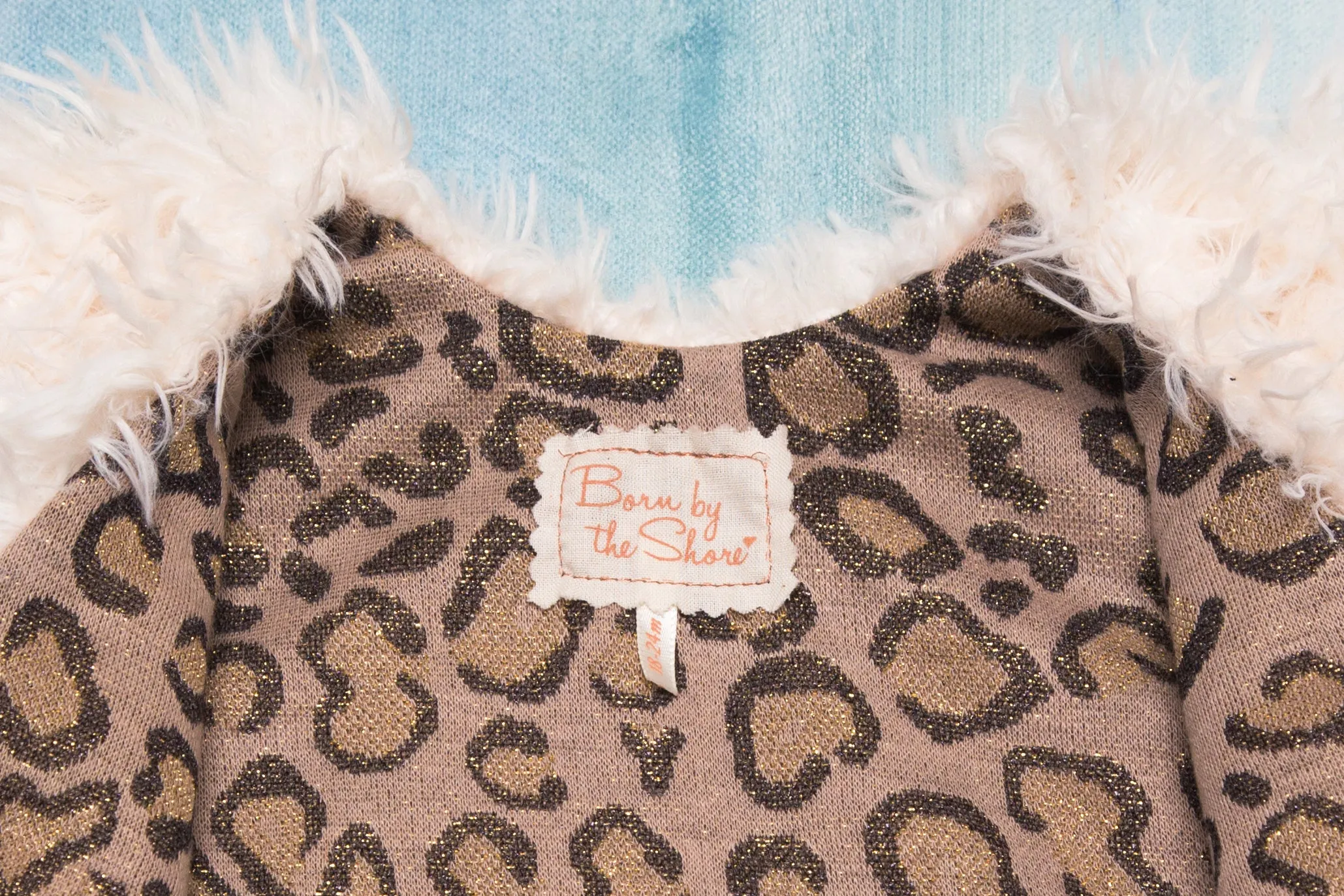 Girls White Faux Fur Vest | Leonie