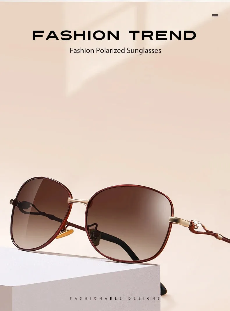 Gradient Polarized Lens UV400 Sunglasses