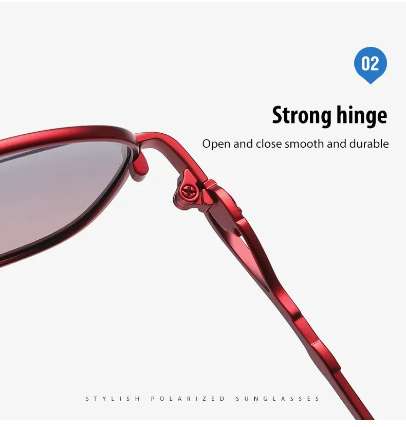 Gradient Polarized Lens UV400 Sunglasses