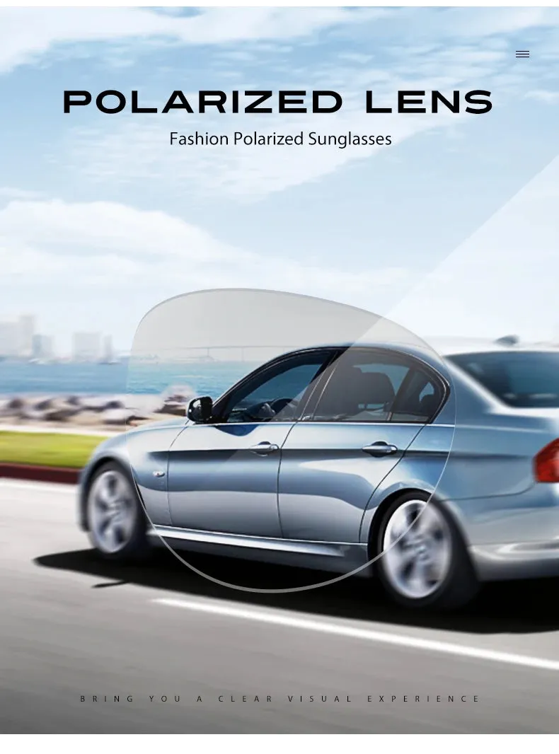 Gradient Polarized Lens UV400 Sunglasses