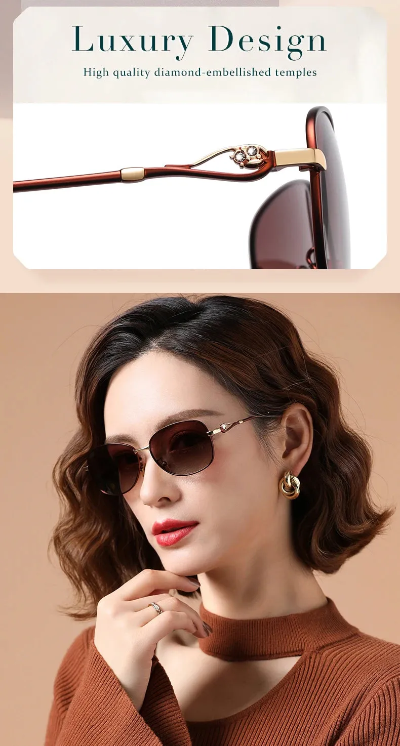 Gradient Polarized Lens UV400 Sunglasses