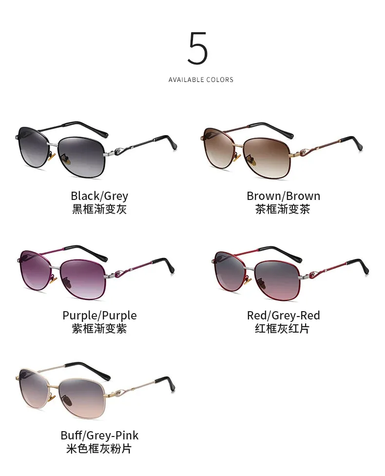 Gradient Polarized Lens UV400 Sunglasses