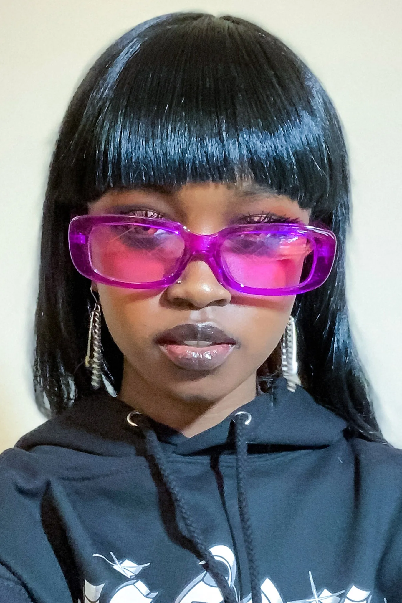 Grape Rectangle Sunglasses