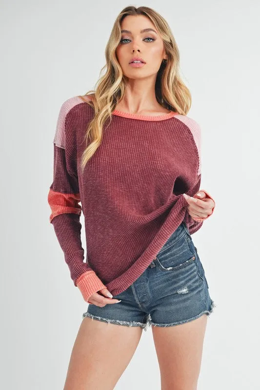 Gretel Colorblock Layering Top