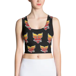 Grinnell Tattoo Print | Tank Crop Top