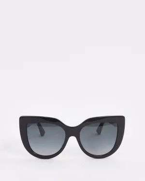 Gucci Black GG01645 Oversize Cat Eye Sunglasses
