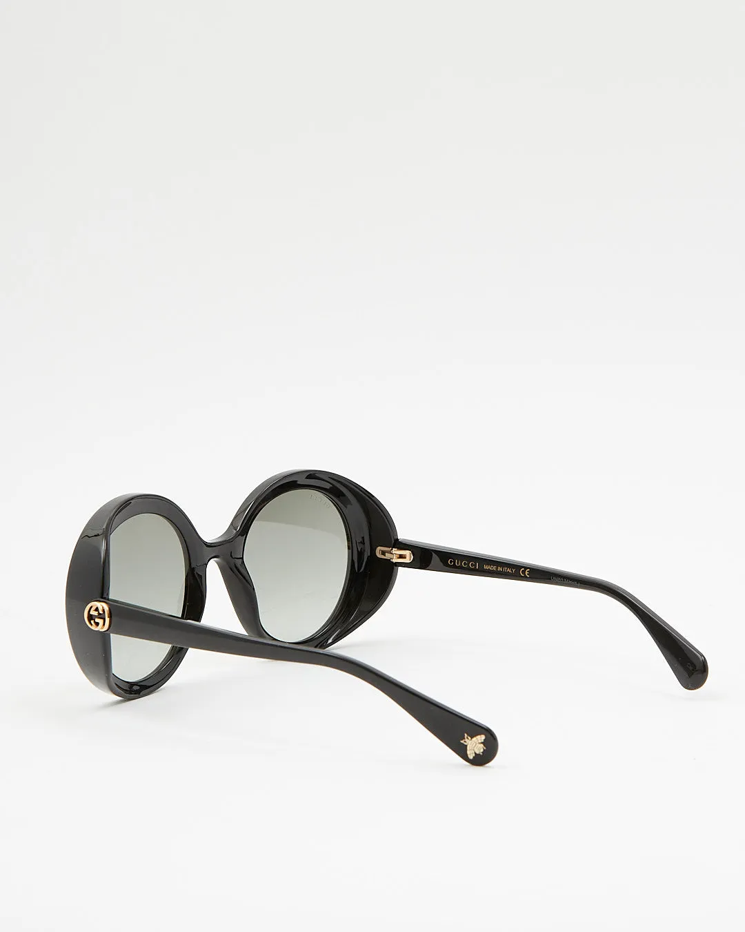 Gucci Black Round Oversized GG0367S Sunglasses