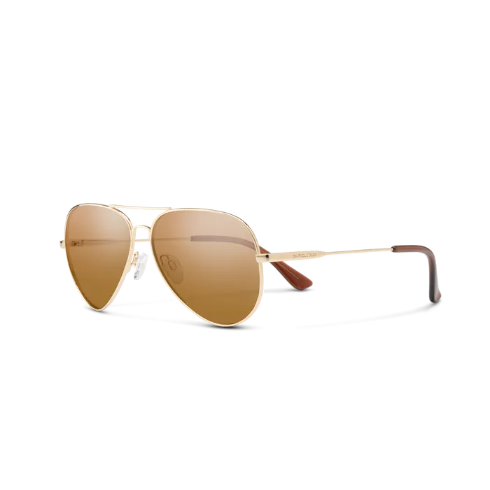 Hard Deck - Gold   Polarized Brown Lenses