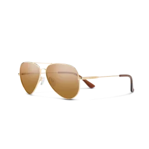 Hard Deck - Gold   Polarized Brown Lenses