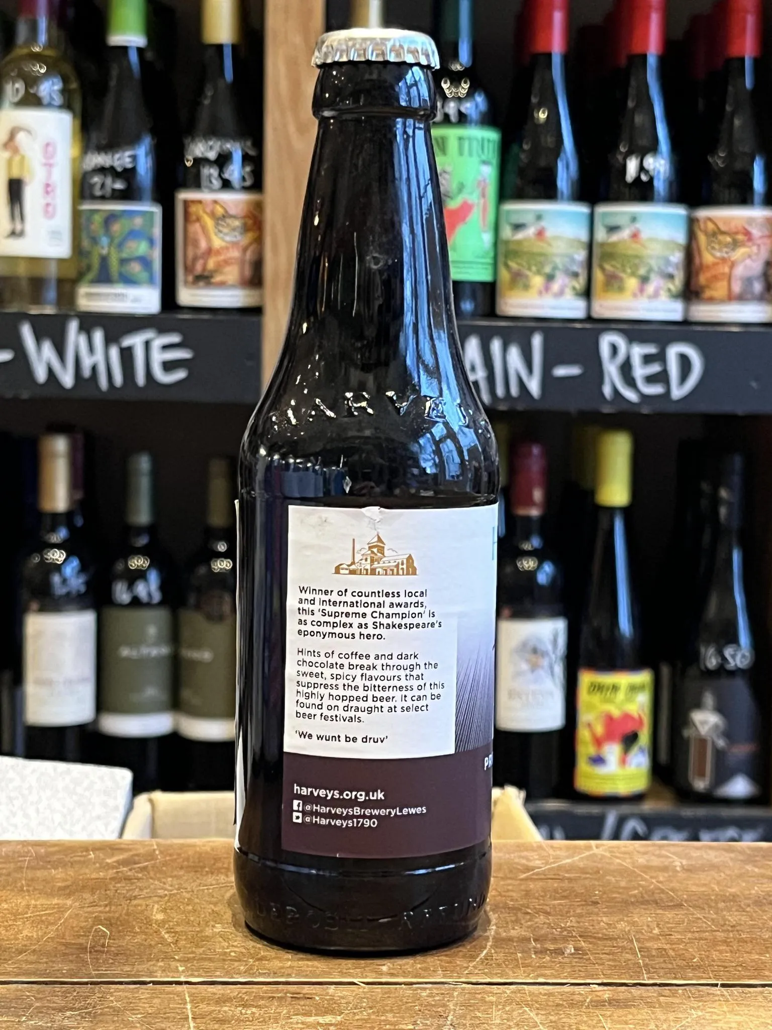 Harveys - Prince of Denmark - Dark Beer