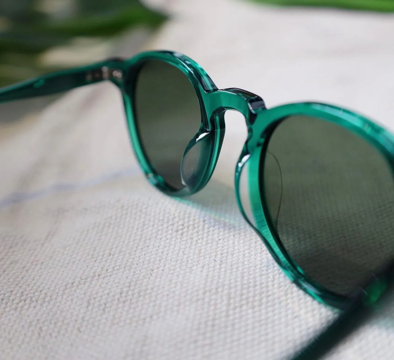 Havana Green Sunglasses