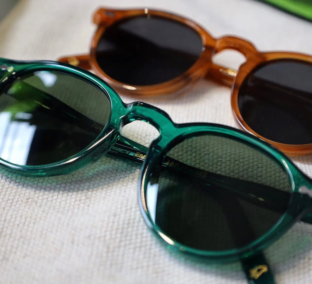 Havana Green Sunglasses