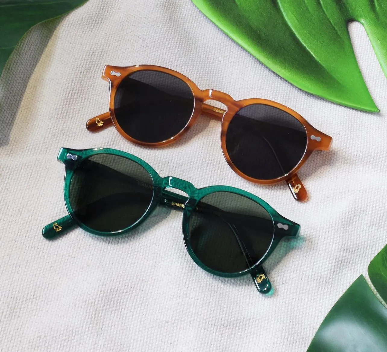 Havana Green Sunglasses