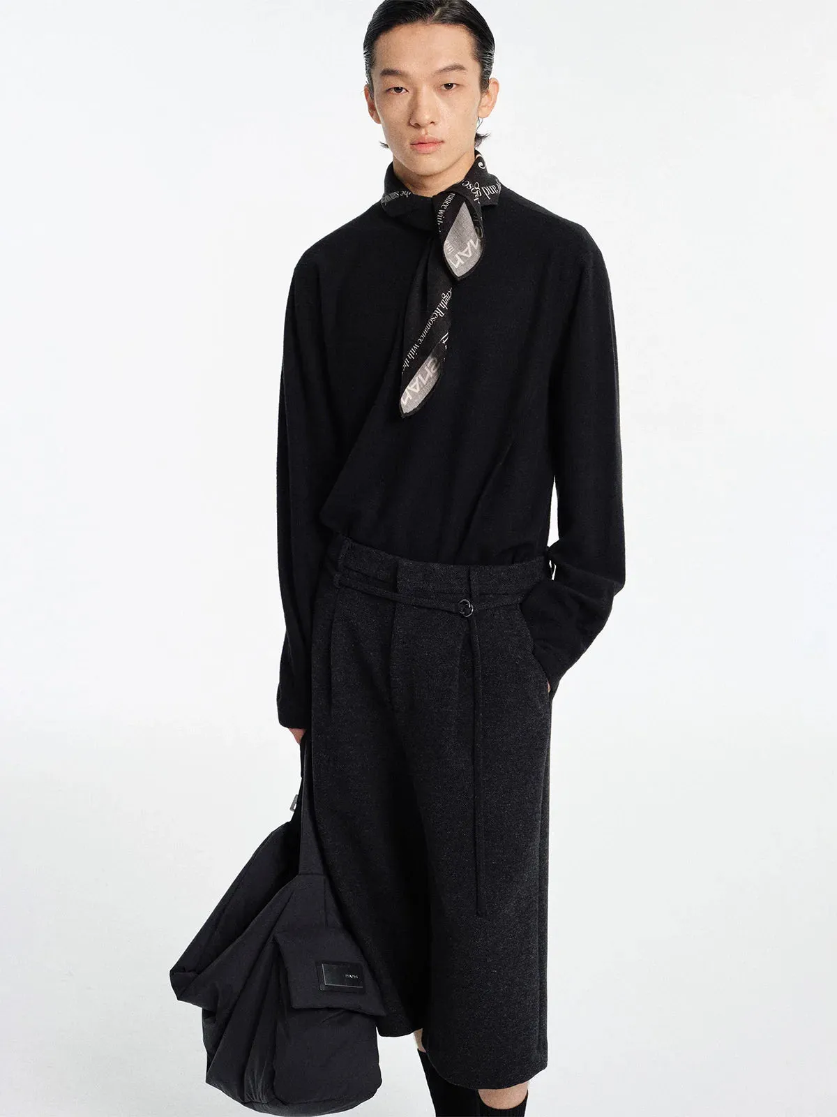Heavy Tencel Wool Sweater