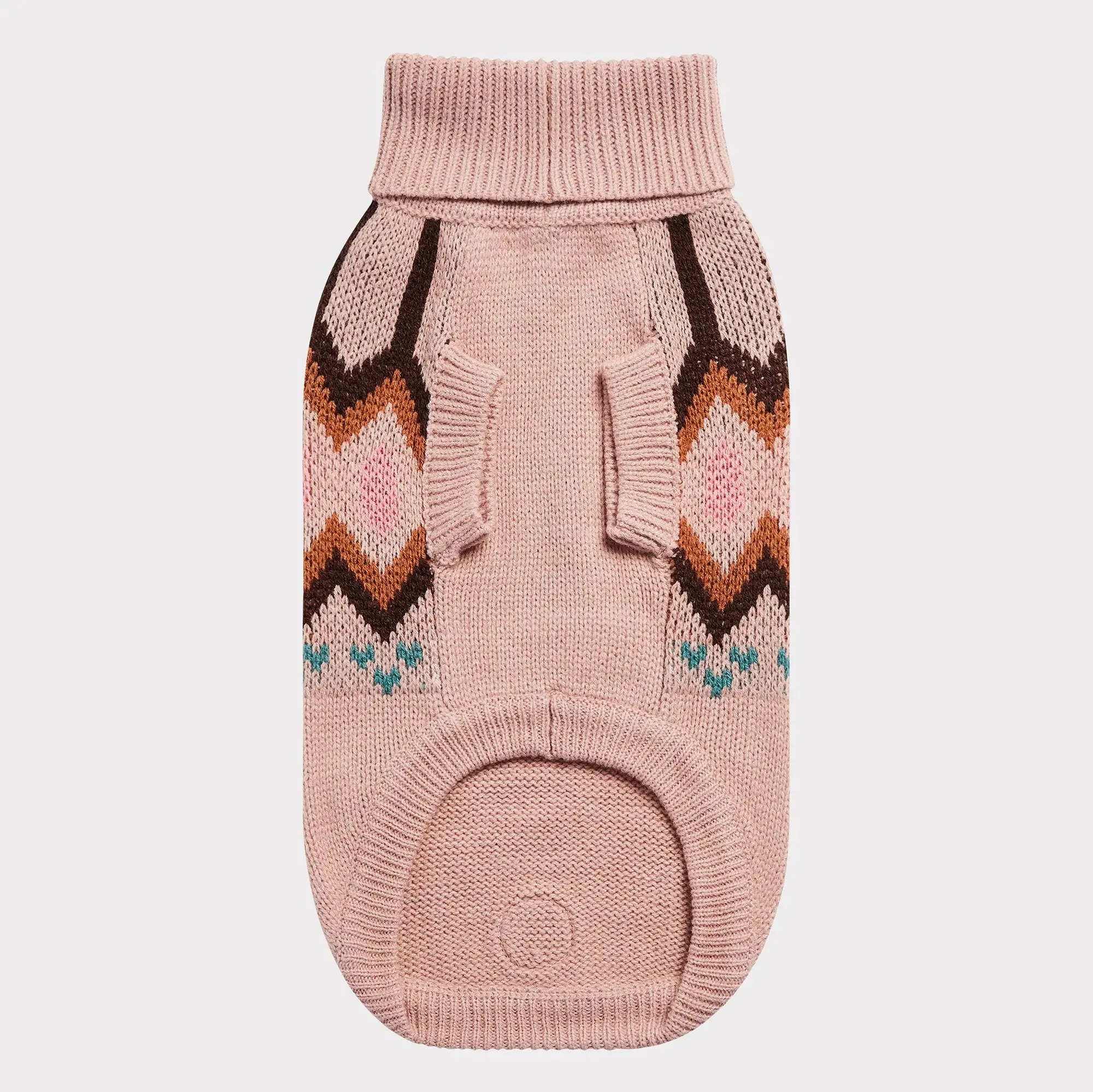 Heritage Dog Sweater | Pink