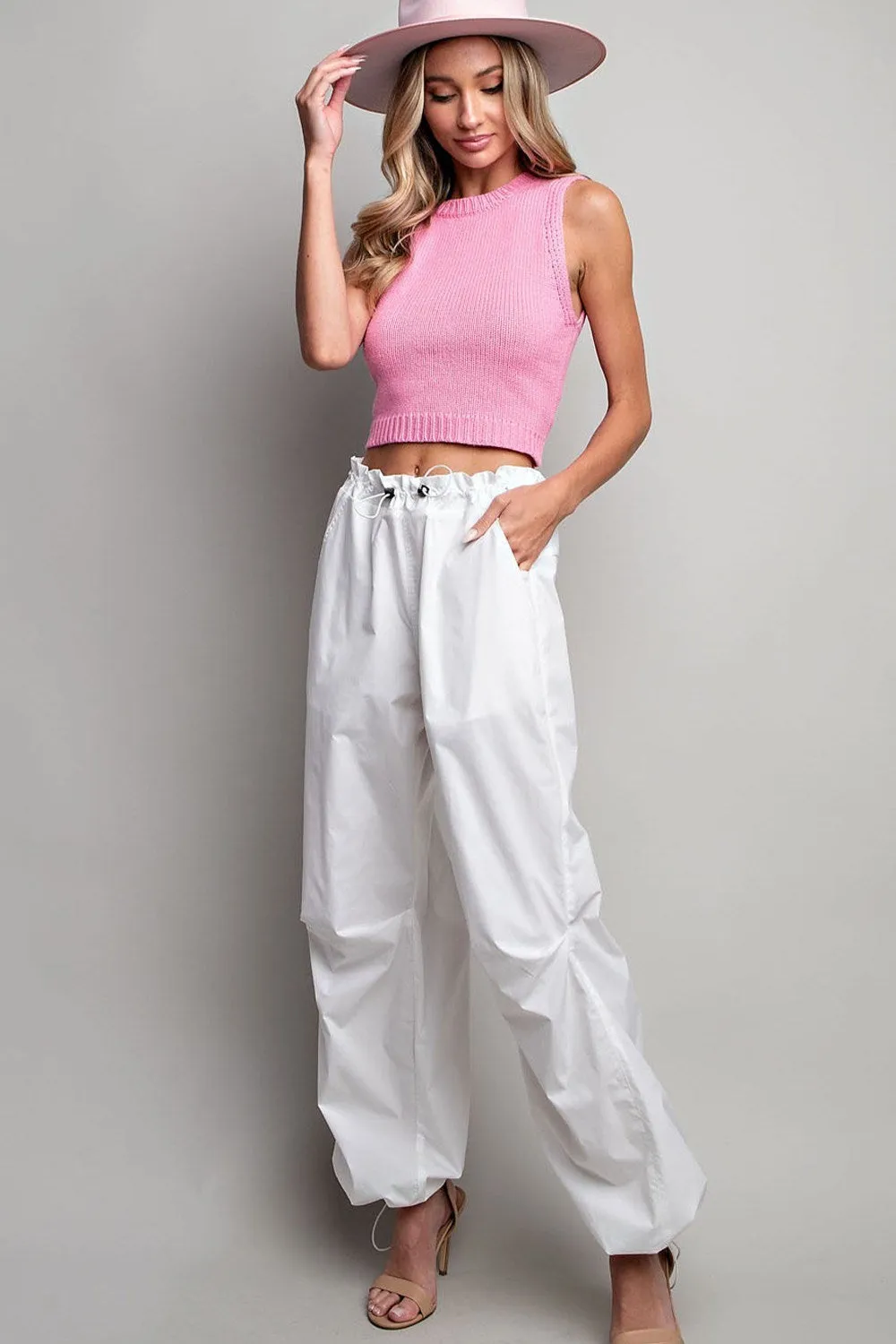 Hooked On You Cropped Tank Top-Multiple Colors Available