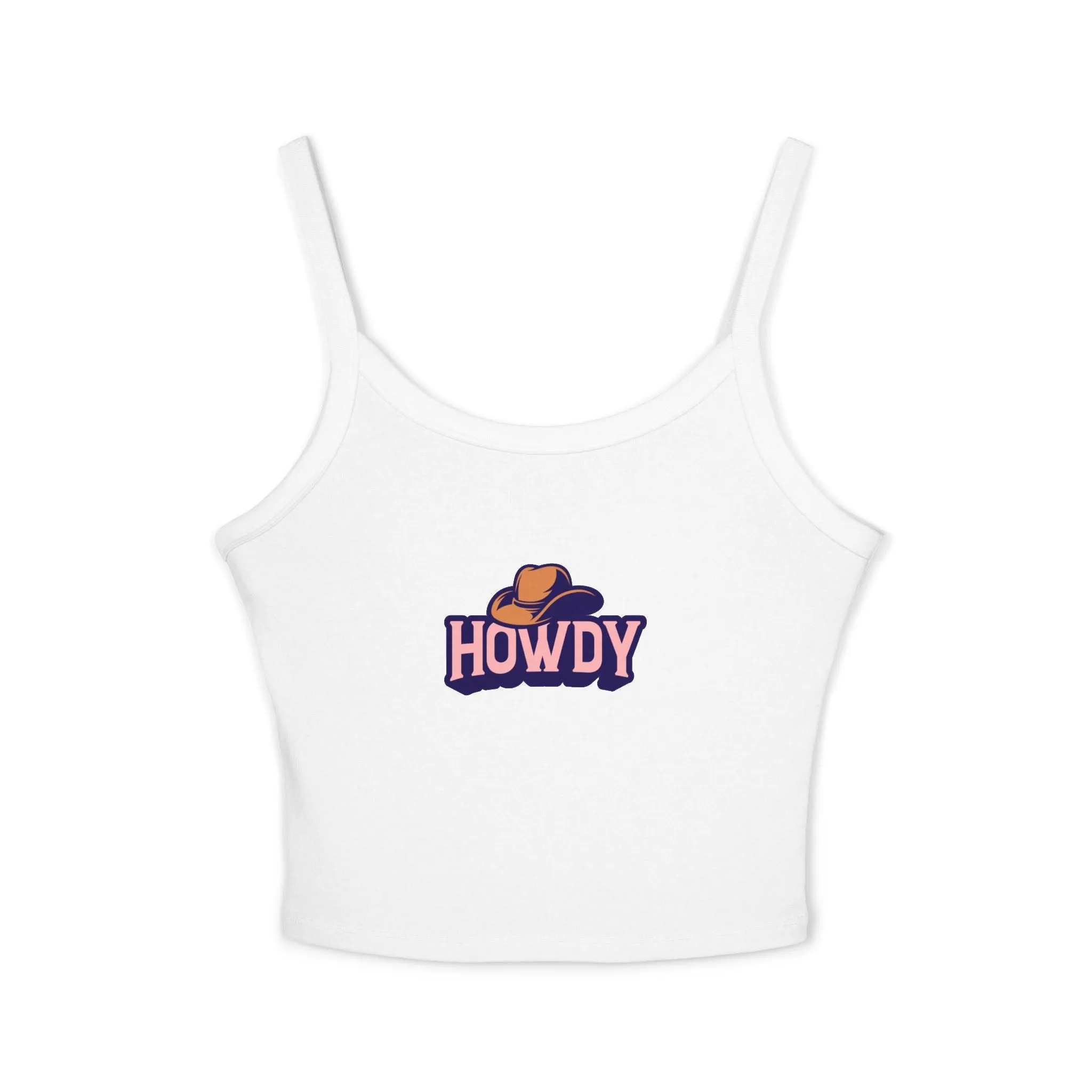 Howdy Spaghetti Strap Tank Top