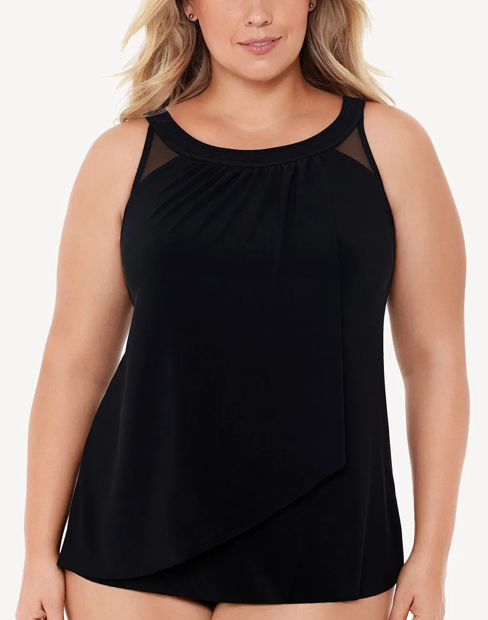 Illusionists Ursula Plus Size Tankini Top