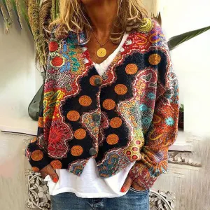 Isabel® | Comfortable and colorful women's knitted sweater made from a wool blend