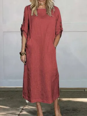 Isis® | Sweater Dress With Pockets