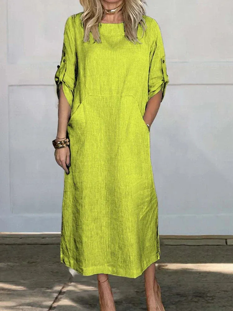 Isis® | Sweater Dress With Pockets