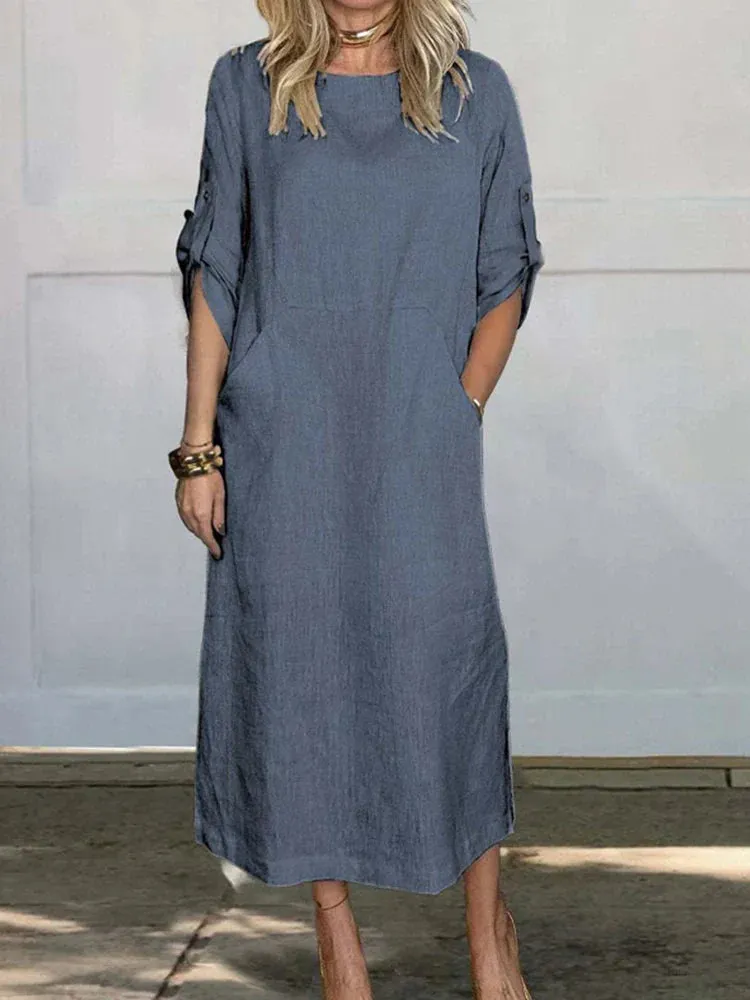 Isis® | Sweater Dress With Pockets