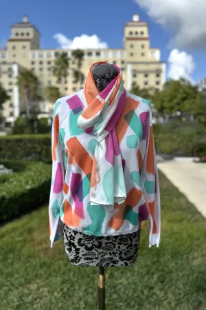 Italian Knit Sweater Set in Rododen