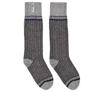 Öjbro Lambswool Swedish Socks - Skaftö Soot