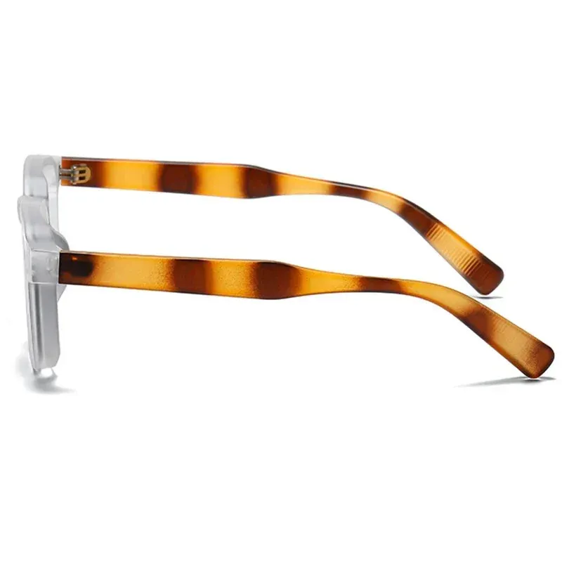JNPCXI Fashion Vintage Rivet Oval Sunglasses