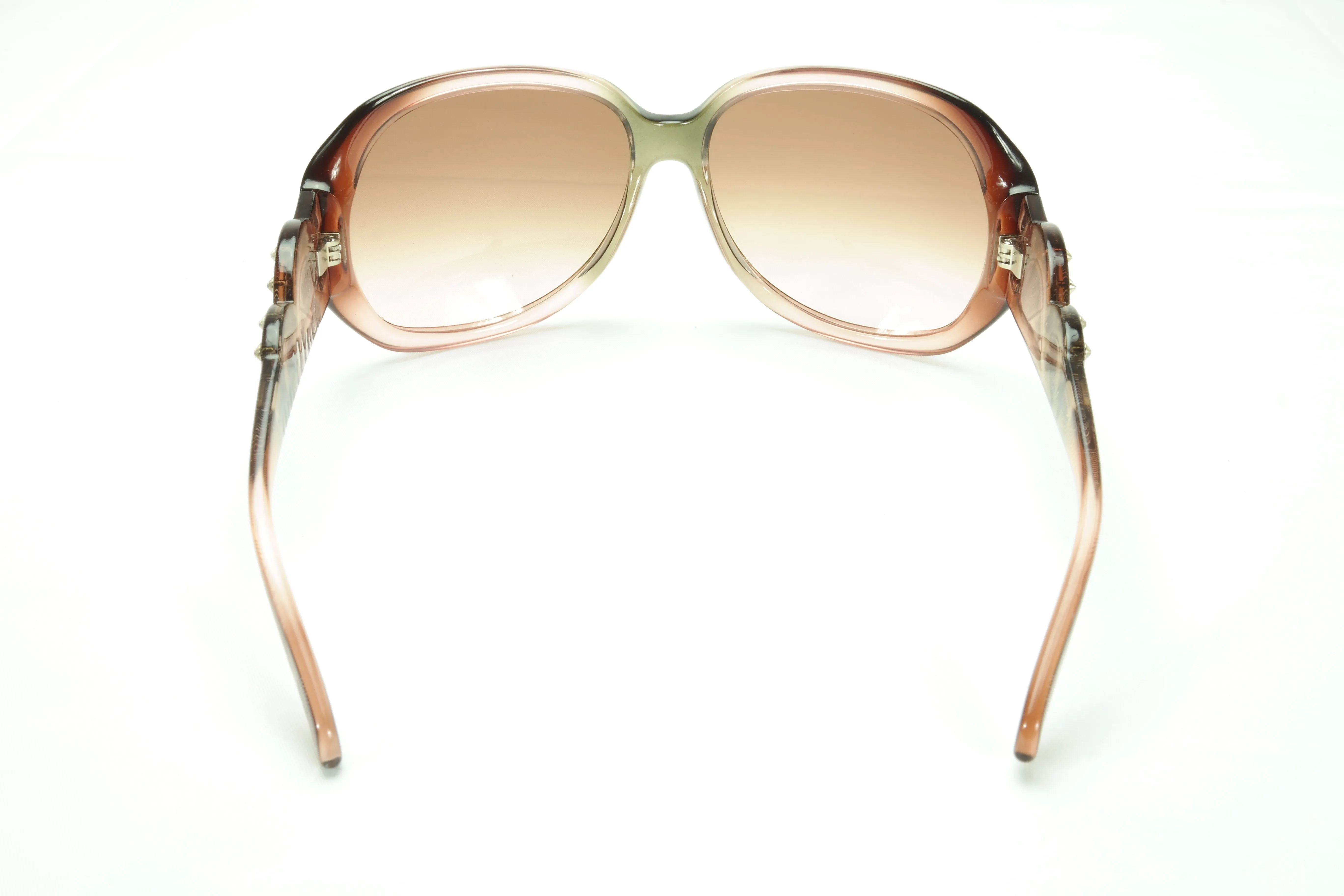John Galliano Sunglasses Frame JG12 74F Brown Acetate Italy Made