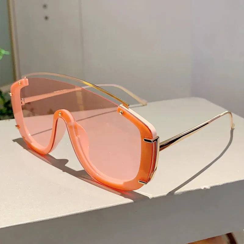 KAMMPT Fashion Leopard Women Sunglasses