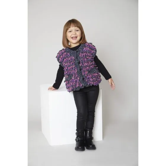 King Cole Knitting Pattern Sweater and Gilet 6312