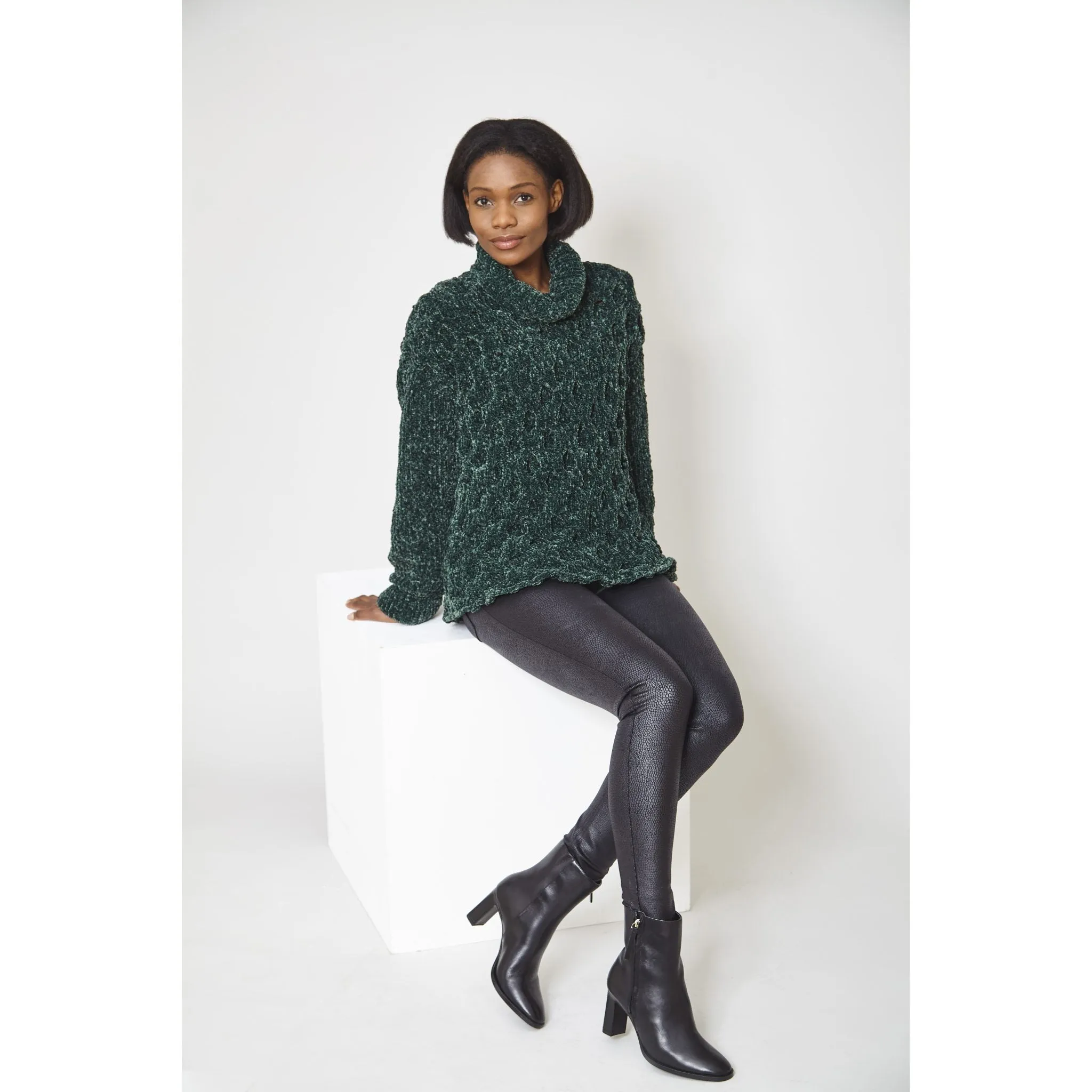 King Cole Knitting Pattern Sweater and Tank 6317