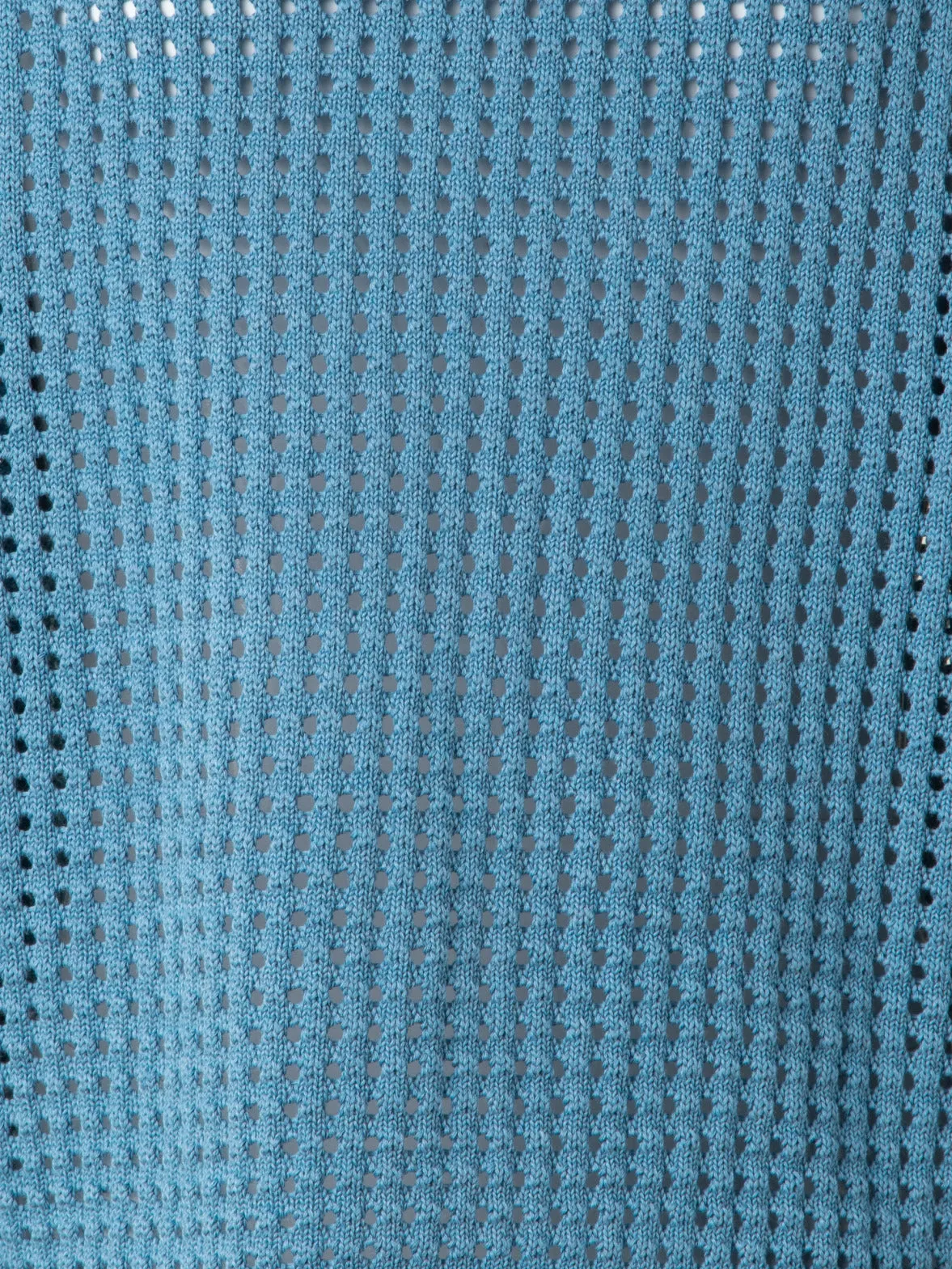 Knit Sweater in Chunky Cotton Mesh