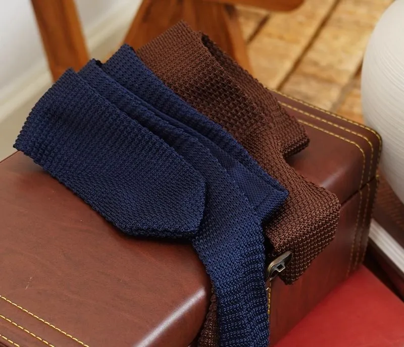 Knitted Formal Tie Set