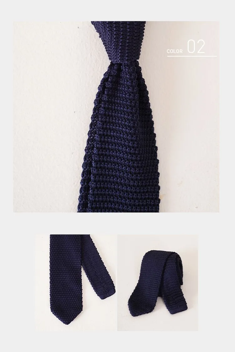 Knitted Formal Tie Set