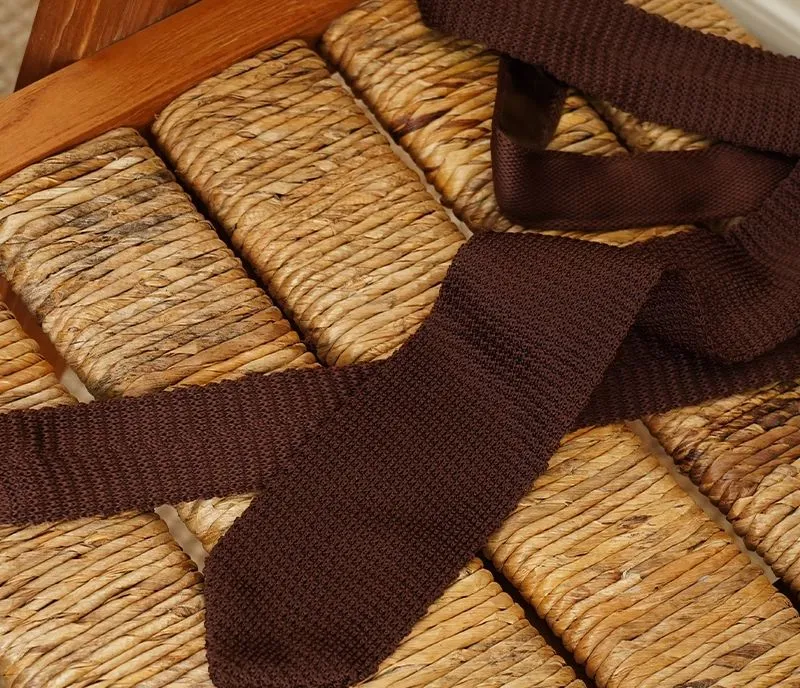 Knitted Formal Tie Set