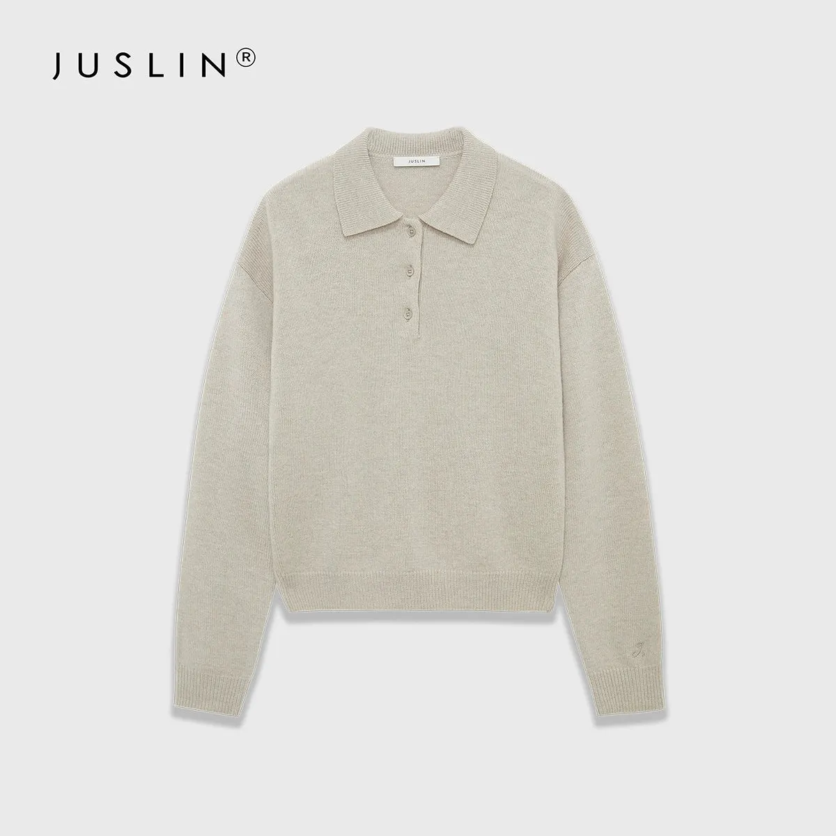 Knitted Polo Sweater