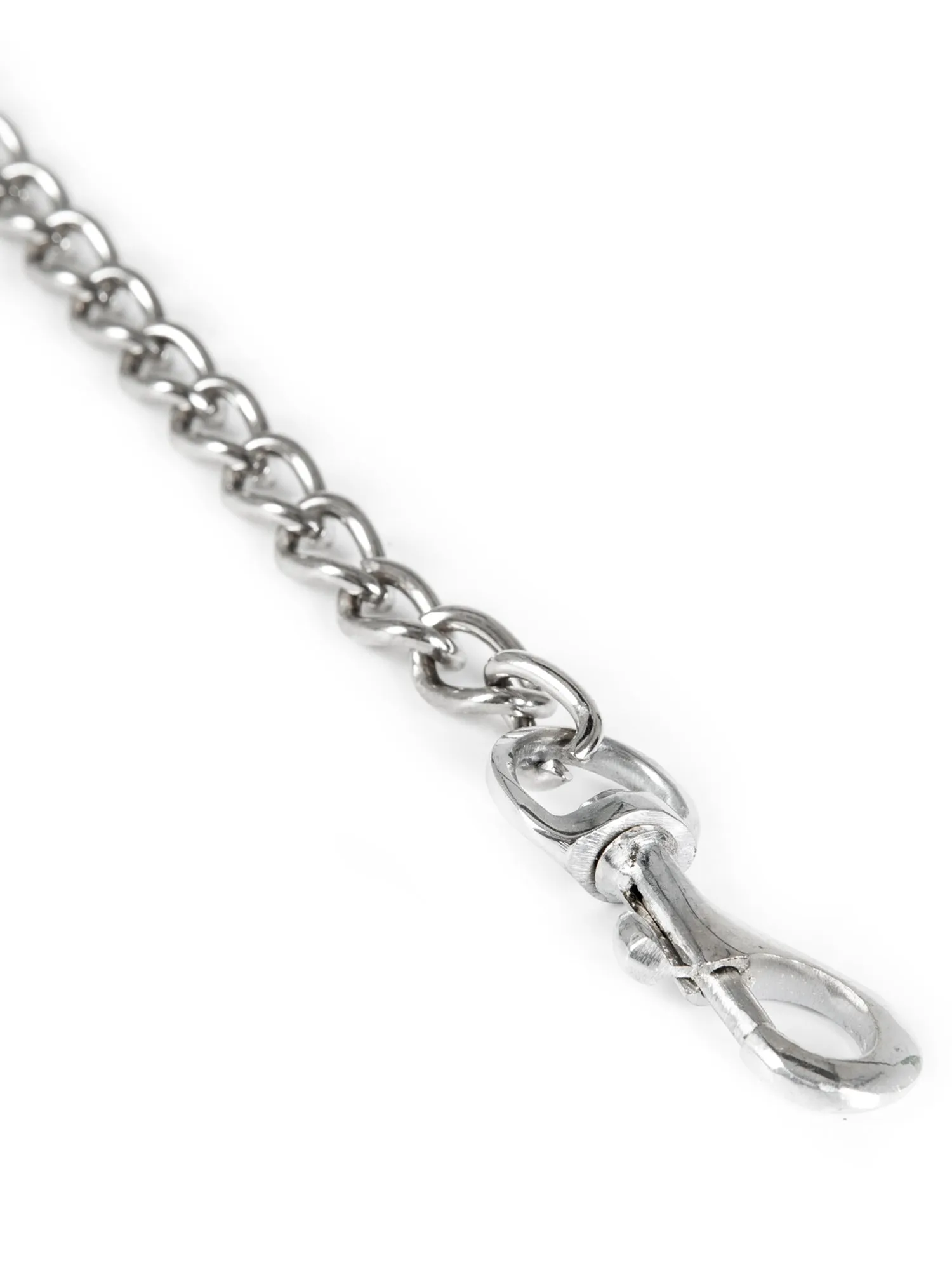 Leather Leash with Lead and Chains