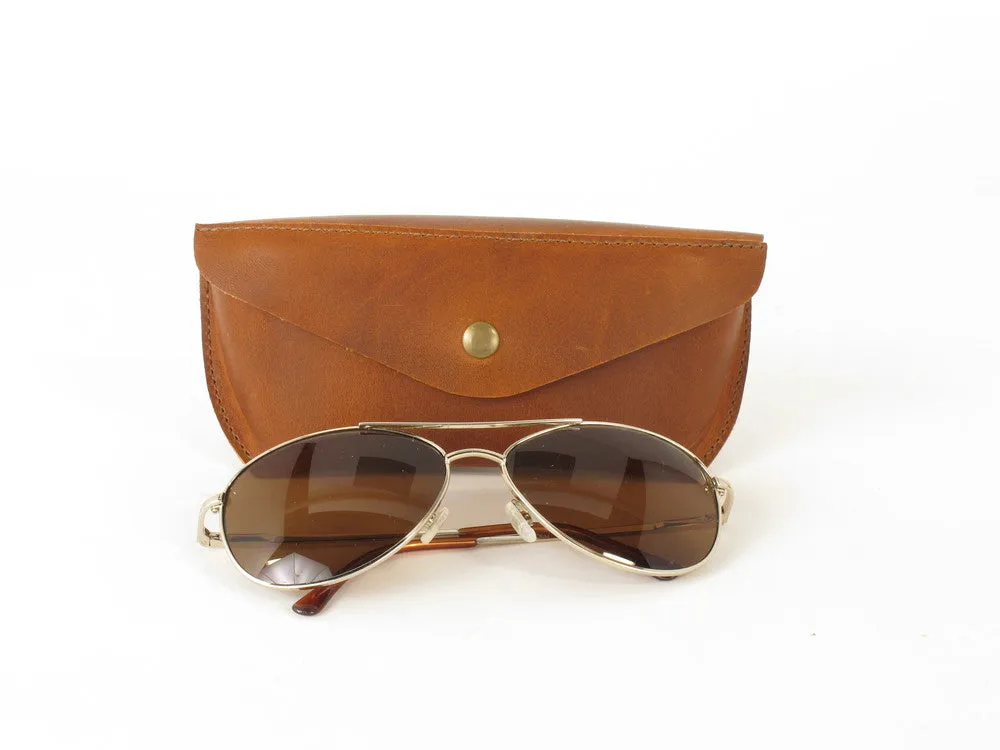 Leather Sunglasses Case