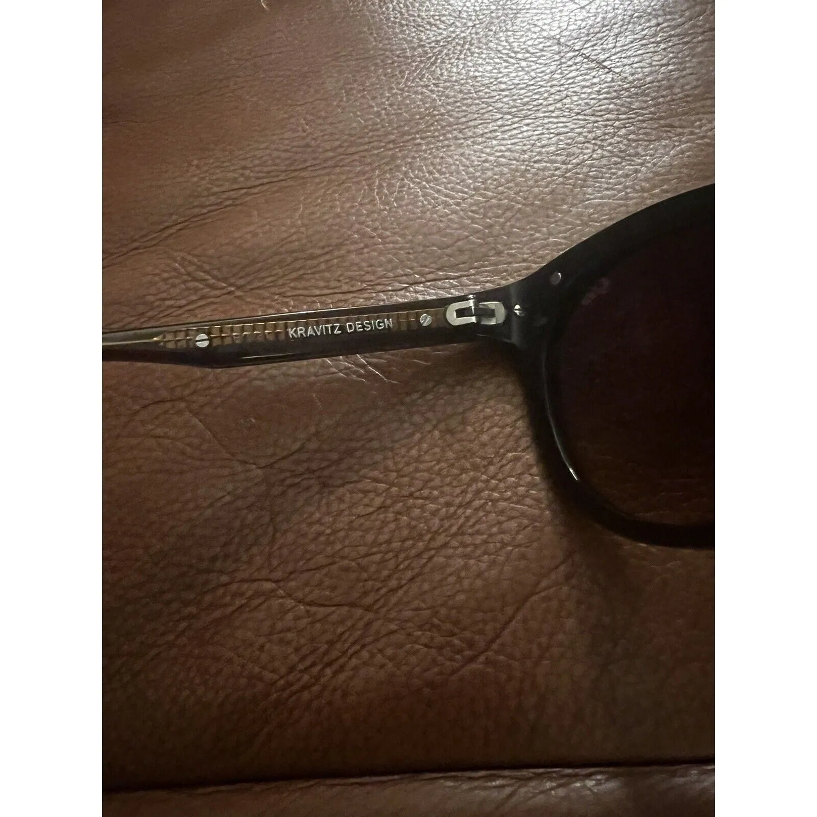 Lenny Kravitz Unisex Round Brown Tan Sunglasses by Chili Beans