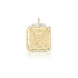 Libra Zodiac Pendant
