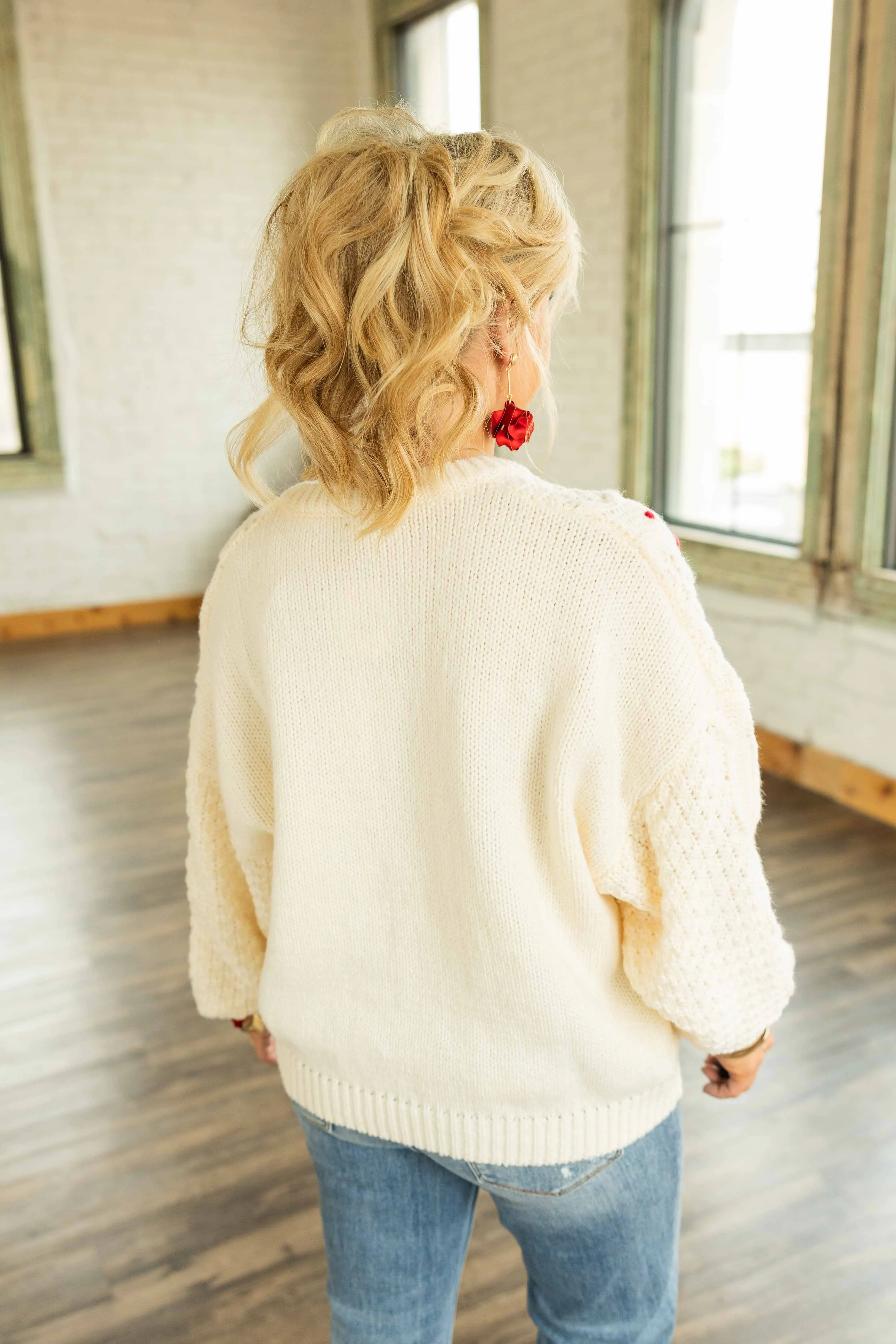 LILIA CHUNKY KNIT SWEATER