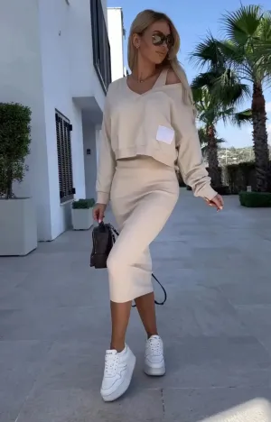Lina® | Dress With Sweater