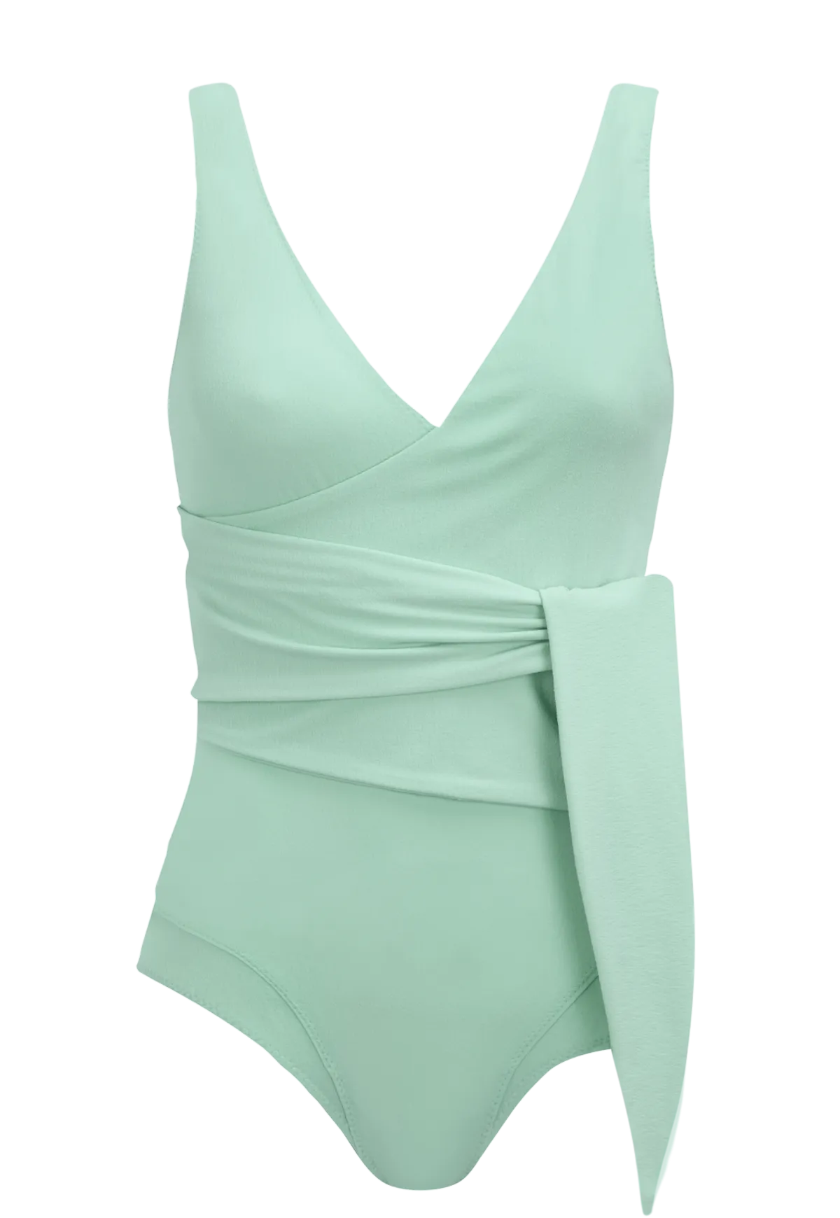 Lisa Marie Fernandez dree louise seafoam crepe maillot