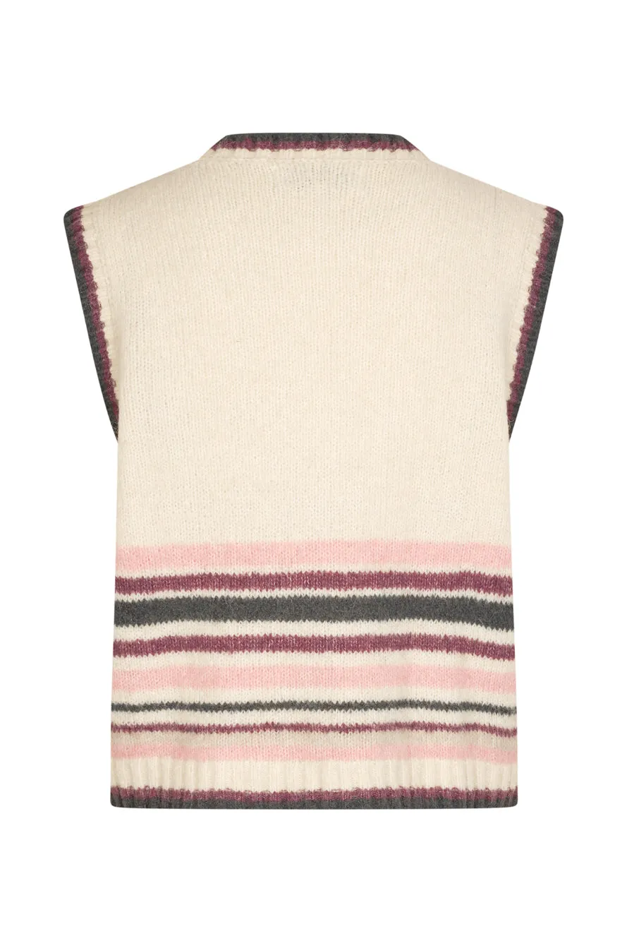 LOLLYS LAUNDRY Ina Vest | Creme