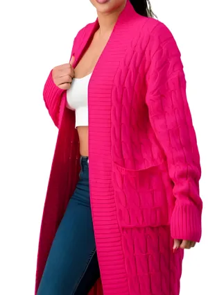 Long Knit Cardigan