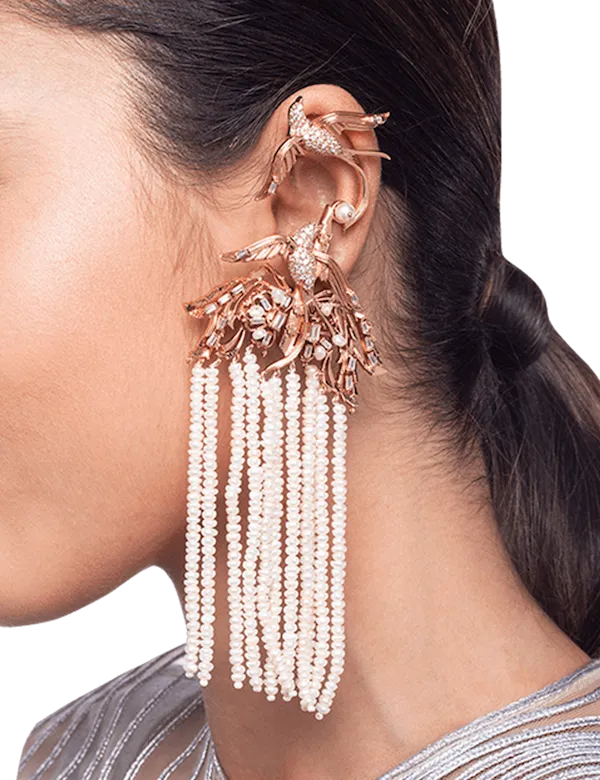 Lophorina Chandelier Earcuff