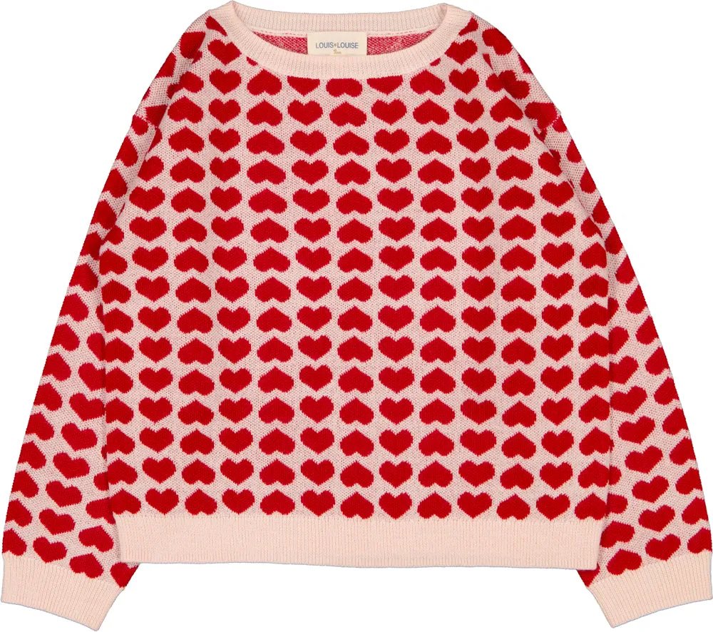 Louis Louise Heart Sweater